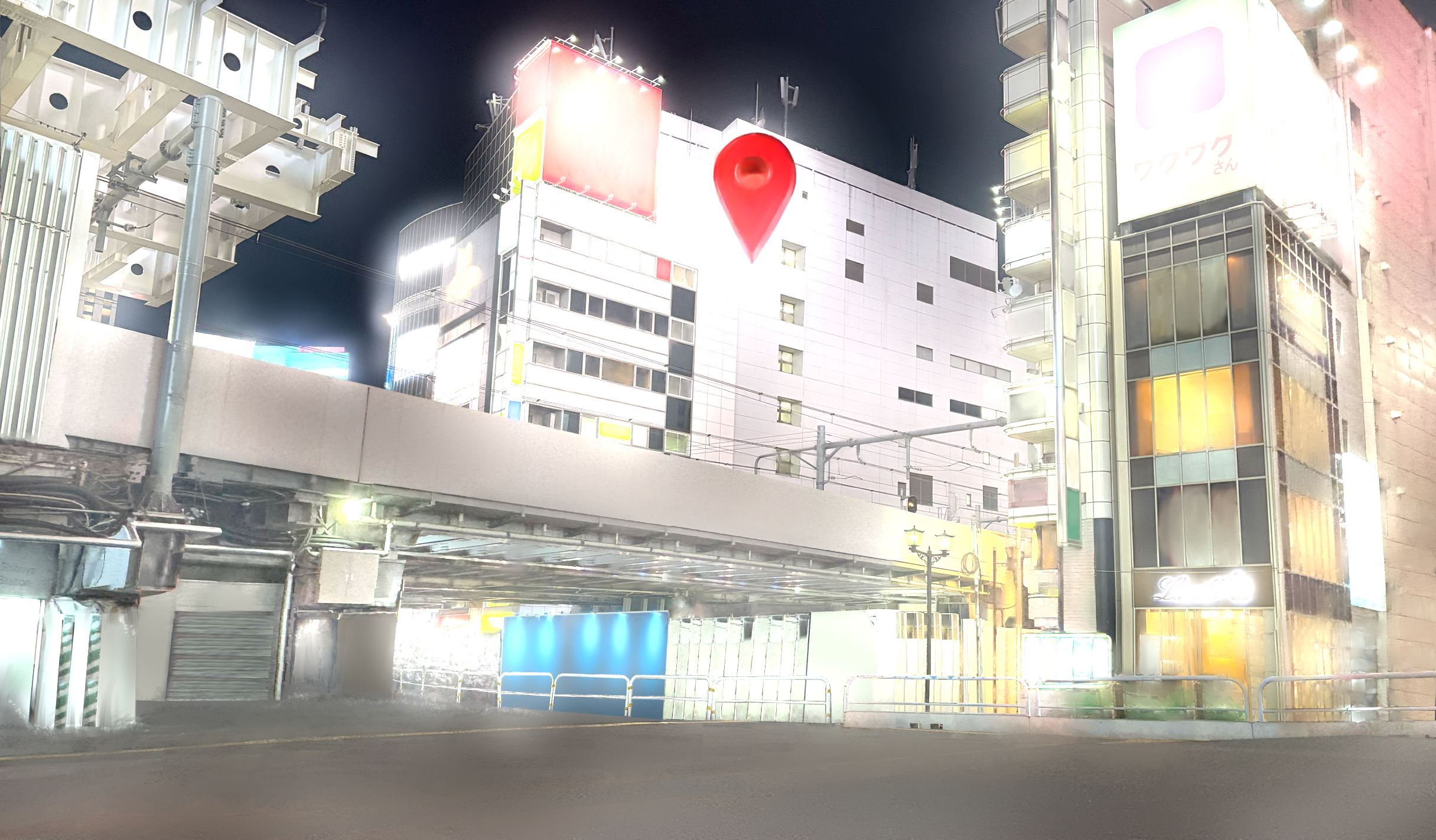 神聖かまってちゃん聖地巡礼、渋谷駅前の画像